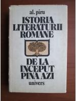 Anticariat: Al. Piru - Istoria literaturii romane de la inceput pana azi