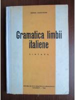 Despina Mladoveanu - Gramatica limbii italiene. Sintaxa