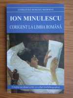 Anticariat: Ion Minulescu - Corigent la limba romana