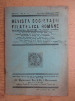 Revista societatii filatelice romane, Anul VI, Nr. 1-2, Ianuarie-Februarie 1943