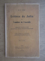 W. E. Stead - Lettres de Julia ou Lumiere de l'au-dela (1911)