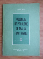 Anticariat: Eugen Popa - Culegere de probleme de analiza functionala (1981)