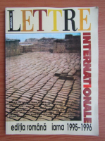 Lettre Internationale, editia romana, iarna 1995-1996, nr. 16