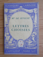 Anticariat: Madame de Sevigne - Lettres choisies