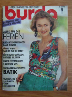 Revista Burda, nr. 6, iunie 1990