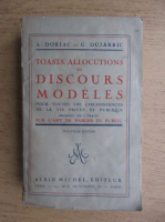 A. Doriac - Toasts, allocutions et discours modeles (1936)