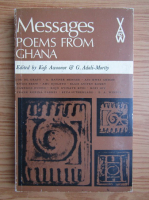 African writers series. 42 messages. Poems from Ghana