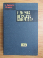 Anticariat: B. Demidovitch - Elements de calcul numerique