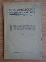 Creatia intelectuala in publicistica militara (1935)