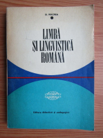 D. Macrea - Limba si lingvistica romana