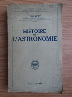 F. Boquet - Histoire de l'astronomie (1925)