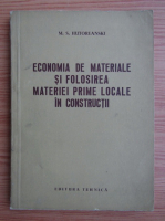 M. S. Hutoreanski - Economia de materiale si folosirea materiei prime locale in constructii