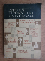 N. I. Barbu - Istoria literaturii universale. Manual pentru clasa a XI-a, 1967