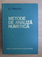 Anticariat: G. I. Marciuk - Metode de analiza numerica