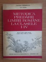 Anticariat: Ioan Serdean - Metodica predarii limbii romane la clasele I-IV (1993)