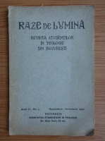 Raze de lumina. Revista studentilor in teologie din Bucuresti (1930)