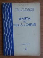 Revista de Fizica si Chimie, anul XXII, nr. 5, mai 1985