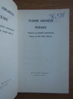 Tudor Arghezi - Poems (editia bilingva)