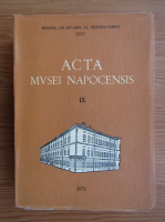 Acta Musei Napocensis (volumul 9)