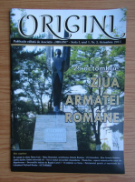 Revista Origini, seria I, anul 1, nr. 3, Octombrie 2013