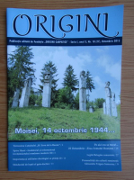 Revista Origini, seria I, anul 3, nr. 10 (27), Octombrie 2015