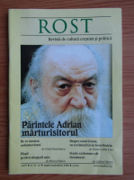 Revista Rost, anul IV, nr. 42-43, august-septembrie 2006
