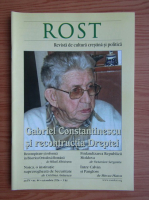 Revista Rost, anul IV, nr. 44, 1 octombrie 2006