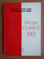 Studii clasice XXII