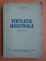 V. V. Baturin - Ventilatia industriala
