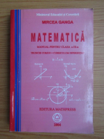 Mircea Ganga - Matematica. Manual pentru clasa a IX-a (2004)