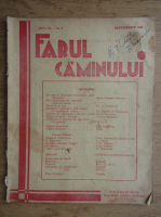 Revista Farul Caminului, anul 3, nr. 2, septembrie 1935
