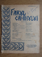 Revista Farul Caminului, anul 6, nr. 1, septembrie 1938