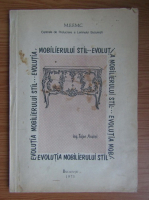 Tujon Andrei - Evolutia mobilierului, stil. Renasterea in Italia, Franta, Anglia, Tarile de Jos, Spania