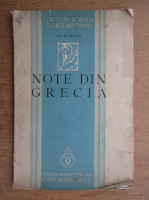 Alexandru Rosetti - Note din Grecia (1938)