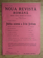 C. Radulescu-Motru - Noua Revista Romana. Sociala, critica, stiintifica si literara, vol. XVIII, nr. 12, 24-31 iulie 1916 
