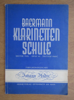 Carl Baermann - Klarinetten Schule