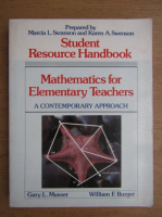 Gary L. Musser - Matematics for elementary teachers 