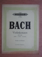 Johann Sebastian Bach - Violinkonzert. BWV 1041. a-Moll-A minor-la mineur