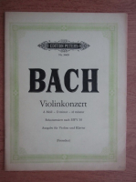 Johann Sebastian Bach - Violinkonzert, d-mol-D minor-re mineur