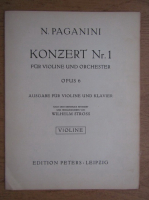 Niccol Paganini - Konzert nr. 1 fur Violine und Orchester. Opus 6