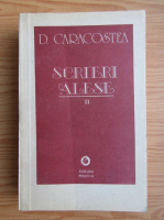 Dumitru Caracostea - Scrieri alese (volumul 2)