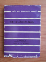 Edith Sodergran - Cele mai frumoase poezii