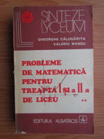Gheorghe Calugarita - Probleme de matematica pentru treapta I si a II-a de liceu (volumul 2)