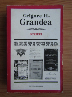 Grigore H. Grandea - Scrieri 