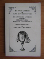 La divine liturgie de Saint Jean Chrysostome