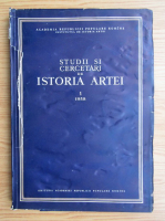Anticariat: Studii si cercetari de istoria artei, anul V, nr. 1, 1958