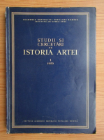Studii si cercetari de istoria artei, anul VI, nr. 1, 1959