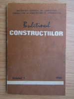 Buletinul constructiilor (volumul 1, 1990)