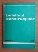 Anticariat: Buletinul constructiilor (volumul 10, 1992)