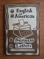 C. E. Eckersley - English and american business, letters